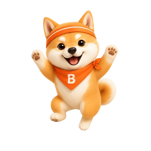 丙狗 jump 状态 — 跳跃开心的柴犬